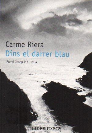 POSTAL PV02039: Publicidad Dins el darrer blau per Carme Riera