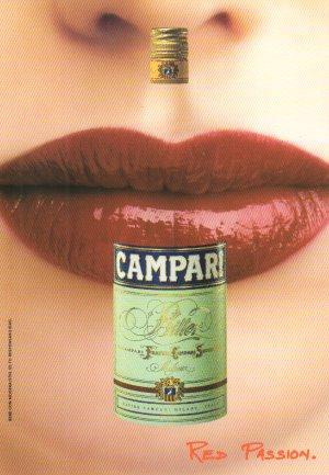 POSTAL PV02046: Publicidad Campari red passion