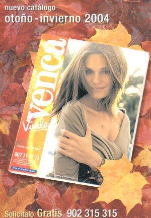 POSTAL PV02028: Publicidad Venca catalogo otoño-invierno 2004