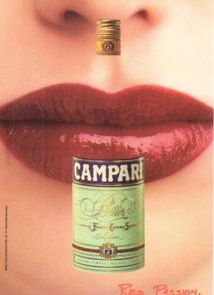 POSTAL PV02122: Publicidad Campari Red Passion