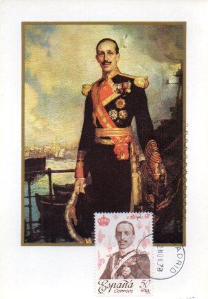 POSTAL PV02068: Reyes de España Casa de Borbon, Alfonso XIII.