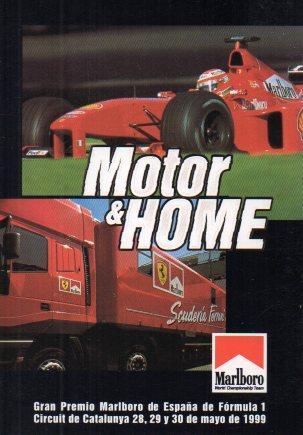 POSTAL PV02077: Publicidad Premio Marlboro de España Formula 1 1999 Motor&Home
