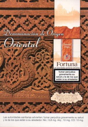 POSTAL PV02082: Publicidad Fortuna origenes Orienta