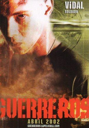 POSTAL PV02088: Publicidad pelicula Guerreros, Vidal soldado