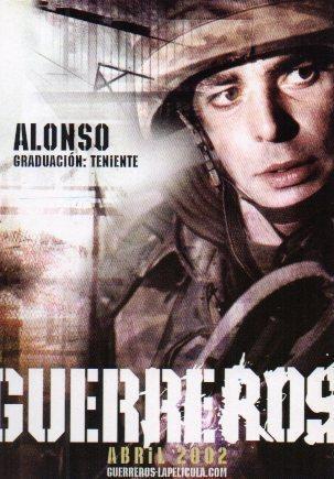 POSTAL PV02092: Publicidad pelicula Guerreros, Alonso teniente