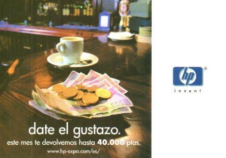 POSTAL PV02426: Publicidad hp