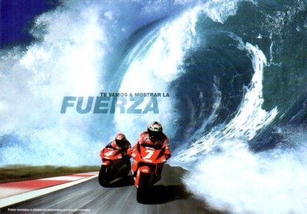 POSTAL PV02399: Publicidad Gran Premi Marlboro Catalunya Fuerza