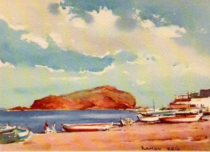 POSTAL PV02481: El Castellat de Llansa por Ramon Reig