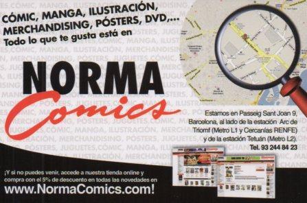 POSTAL PV02459: Publicidad Norma Comics