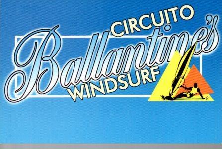POSTAL PV02261: Publicidad Ballantine's circuito windsurf