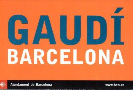 POSTAL PV02263: Publicidad Gaudi Barcelona Any Internacional 2002