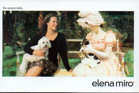 POSTAL PV02270: Publicidad Elena Miro Aprrocci autunno inverno 2003