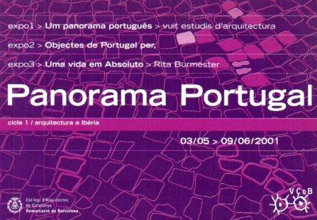 POSTAL PV02360: Publicidad Panorama Portugal, arquitectura a Iberia 2001