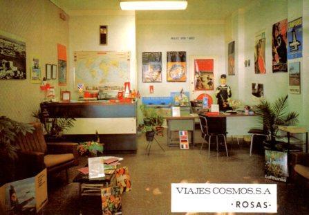 POSTAL PV02366: Publicidad Viajes Cosmos, S. A. en Rosas