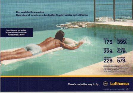 POSTAL PV02322: Lufthansa tarifas super holiday
