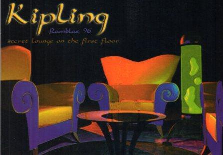 POSTAL PV02323: Publicidad Kipling secret lounge on the first flour