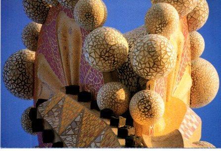 POSTAL PV02375: Detall d'un pinacle de La Sagrada Familia, Barcelona