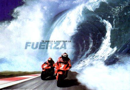 POSTAL PV02328: Publicidad GP Marlboro Comunitat Valenciana Fuerza