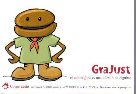 POSTAL PV02342: Publicidad GraJust Cafe de comerçjust