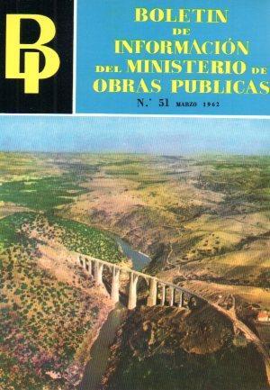 POSTAL PV02001: Boletin Informacion Ministerio de Obras publicas num 51 marzo 1963