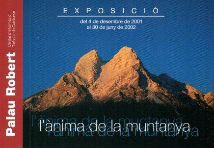 POSTAL PV01670: Publicidad Palau Robert l'anima de la muntanya 2001
