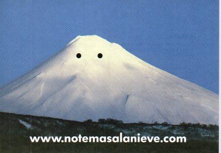 POSTAL PV01678: Publicidad notemasalanieve.com
