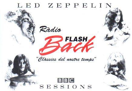 POSTAL PV01680: Publicidad Radio Flash Back Led Zeppelin y BBC sessions