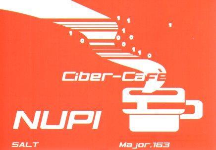 POSTAL PV01629: Publicidad Ciber café Nupi