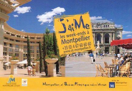 POSTAL PV01633: Publicidad Office de Tourisme de Montpellier