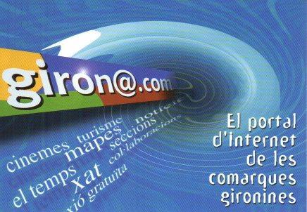 POSTAL PV01638: Publicidad girona.com
