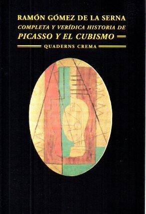 POSTAL PV01730: Publicidad Completa y veridica historia de Picasso y el cubismo por R. Gomez de la Serna
