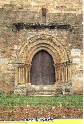 POSTAL PV01742: Publicidad La Junta Puerta del Perdon en Villafranca del Bierzo