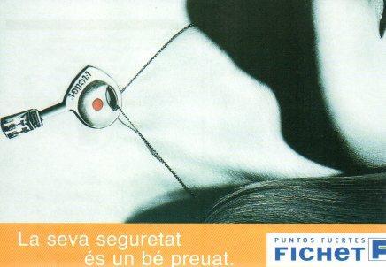 POSTAL PV01689: Publicidad Fichet Centre de Seguretat