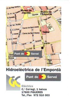 POSTAL PV01707: Publicidad Hidroelectrica de l'Emporda