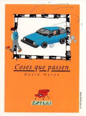 POSTAL PV01708: Publicidad Coses que passen per David Duran
