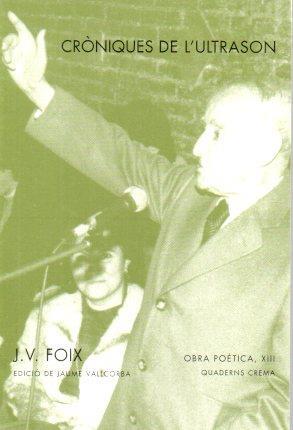 POSTAL PV01711: Publicidad Croniques de l'ultrason poer J. V. Foix