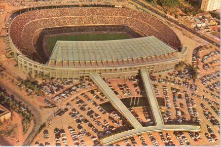 POSTAL PV01534: Vista aerea Estadio C. F. Barcelona