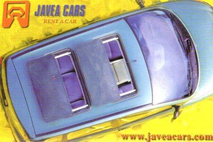 POSTAL PV01535: Publicidad Javea Cars