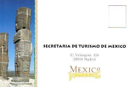 POSTAL PV01539: Publicidad Secretaria de Turismo de Mexico