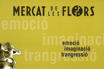 POSTAL PV01548: Publicidad Mercat de les Flors Barcelona
