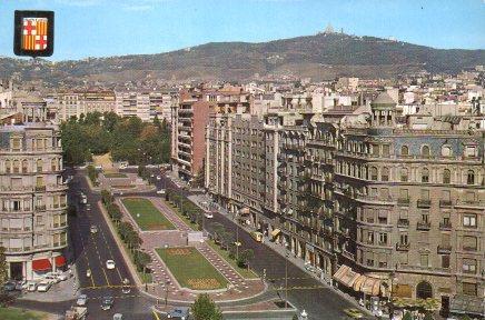 POSTAL PV01558: Avenida General Goded, Barcelona