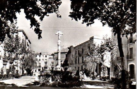 POSTAL PV01519: Plaza de la Cruz, Igualada