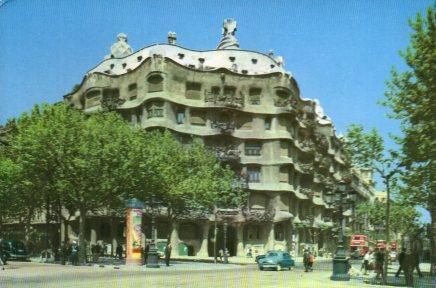 POSTAL PV01608: La Pedrera en Barcelona