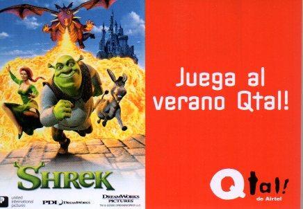 POSTAL PV01618: Publicidad Qtal de Airtel