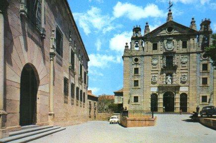 POSTAL PV01581: Fachada del Convento de Santa Teresa, Avila