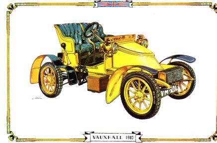 POSTAL PV01583: Vauxhall 1905