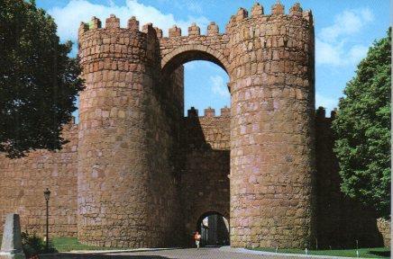 POSTAL PV01578: Avila Puerta de San Vicente