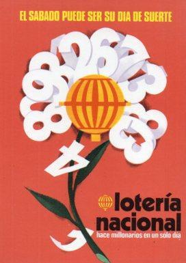 POSTAL PV01914: Publicidad Loteria Nacional  El sabado puede ser su dia de suerte