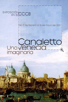 POSTAL PV01920: Publicidad Una Venecia imaginaria Canaletto Exposicio CCCB 2001