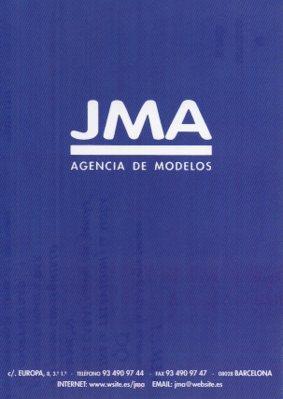 POSTAL PV01878: Publicidad JMA agencia de modelos